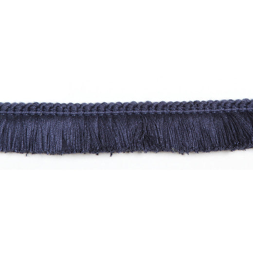 Hellenic 1.25" Brushed Fringe - Denim by Europatex Fabric Hellenic Collection 97% Fibranne / 2% Polyester / 1% Nylon China See Sample Horizontal: N/A and Vertical: N/A 1.25 inches  - Fabric Carolina -