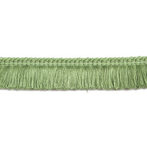 Hellenic 1.25" Brushed Fringe Kiwi by Europatex Fabric