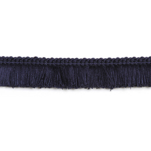 Hellenic 1.25" Brushed Fringe - Marine by Europatex Fabric Hellenic Collection 97% Fibranne / 2% Polyester / 1% Nylon China See Sample Horizontal: N/A and Vertical: N/A 1.25 inches  - Fabric Carolina -