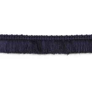 Hellenic 1.25" Brushed Fringe Marine by Europatex Fabric