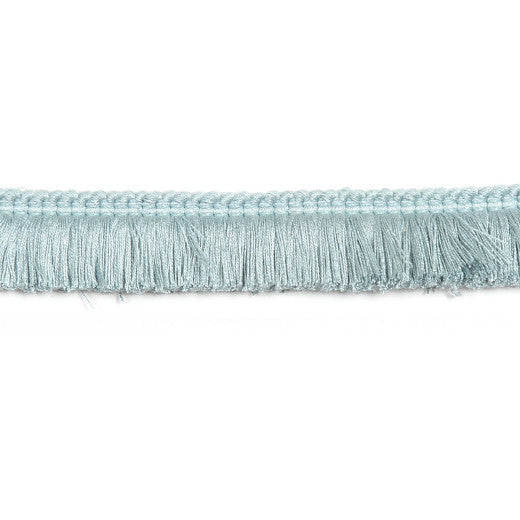 Hellenic 1.25" Brushed Fringe - Mist by Europatex Fabric Hellenic Collection 97% Fibranne / 2% Polyester / 1% Nylon China See Sample Horizontal: N/A and Vertical: N/A 1.25 inches  - Fabric Carolina -