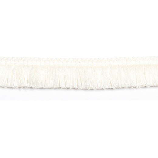 Hellenic 1.25" Brushed Fringe - Pearl by Europatex Fabric Hellenic Collection 97% Fibranne / 2% Polyester / 1% Nylon China See Sample Horizontal: N/A and Vertical: N/A 1.25 inches  - Fabric Carolina -
