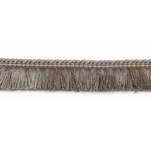 Hellenic 1.25" Brushed Fringe - Slate by Europatex Fabric Hellenic Collection 97% Fibranne / 2% Polyester / 1% Nylon China See Sample Horizontal: N/A and Vertical: N/A 1.25 inches  - Fabric Carolina -