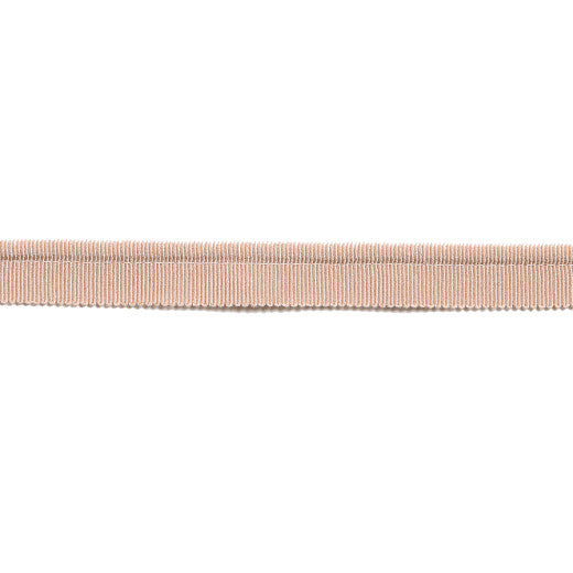 Hellenic Grosgrain 1/4" Lip Cord - Ballet Pink by Europatex Fabric Hellenic Collection 45% Rayon / 31% Cotton / 23% Fibranne / 1% Polyester China See Sample Horizontal: N/A and Vertical: N/A 0.25 inches  - Fabric Carolina -