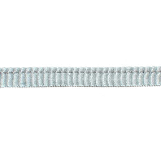 Hellenic Grosgrain 1/4" Lip Cord - Mist by Europatex Fabric Hellenic Collection 45% Rayon / 31% Cotton / 23% Fibranne / 1% Polyester China See Sample Horizontal: N/A and Vertical: N/A 0.25 inches  - Fabric Carolina -
