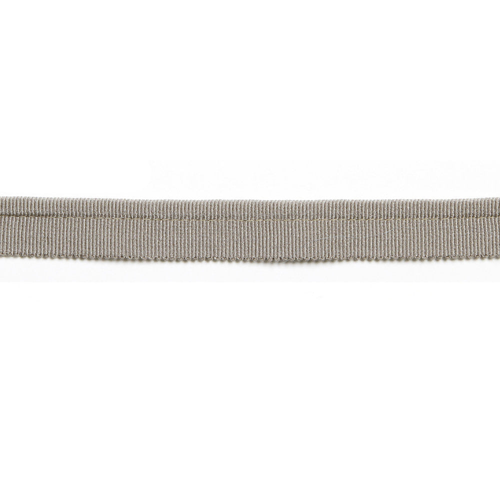 Hellenic Key Grosgrain Lip Cord Slate by Europatex Designer Fabric Hellenic 45% Rayon, 31% Cotton, 23% Fibranne, 1% Polyester 0.25 inches - Swanky Fabrics -