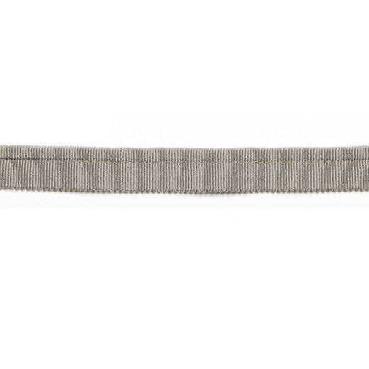Hellenic Grosgrain 1/4" Lip Cord - Slate by Europatex Fabric Hellenic Collection 45% Rayon / 31% Cotton / 23% Fibranne / 1% Polyester China See Sample Horizontal: N/A and Vertical: N/A 0.25 inches  - Fabric Carolina -