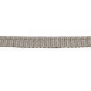 Hellenic Grosgrain 1/4" Lip Cord Slate by Europatex Fabric