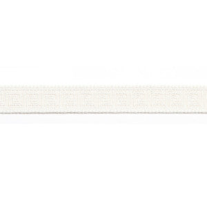 Hellenic Key 9/16" Jacquard Tape Pearl by Europatex Fabric