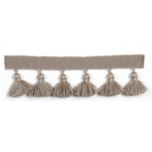 Hellenic 1.75" Tassel Fringe - Grain by Europatex Fabric Hellenic Collection 47% Fibranne / 44% Cotton / 9% Polyester China See Sample Horizontal: N/A and Vertical: N/A 1.75 inches  - Fabric Carolina -
