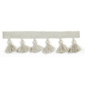Hellenic 1.75" Tassel Fringe Oyster by Europatex Fabric
