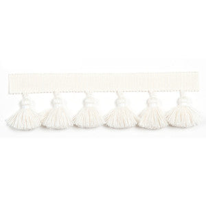 Hellenic 1.75" Tassel Fringe Pearl by Europatex Fabric