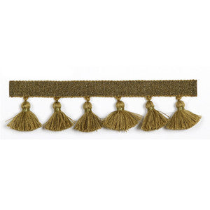 Hellenic 1.75" Tassel Fringe Vintage Gold by Europatex Fabric