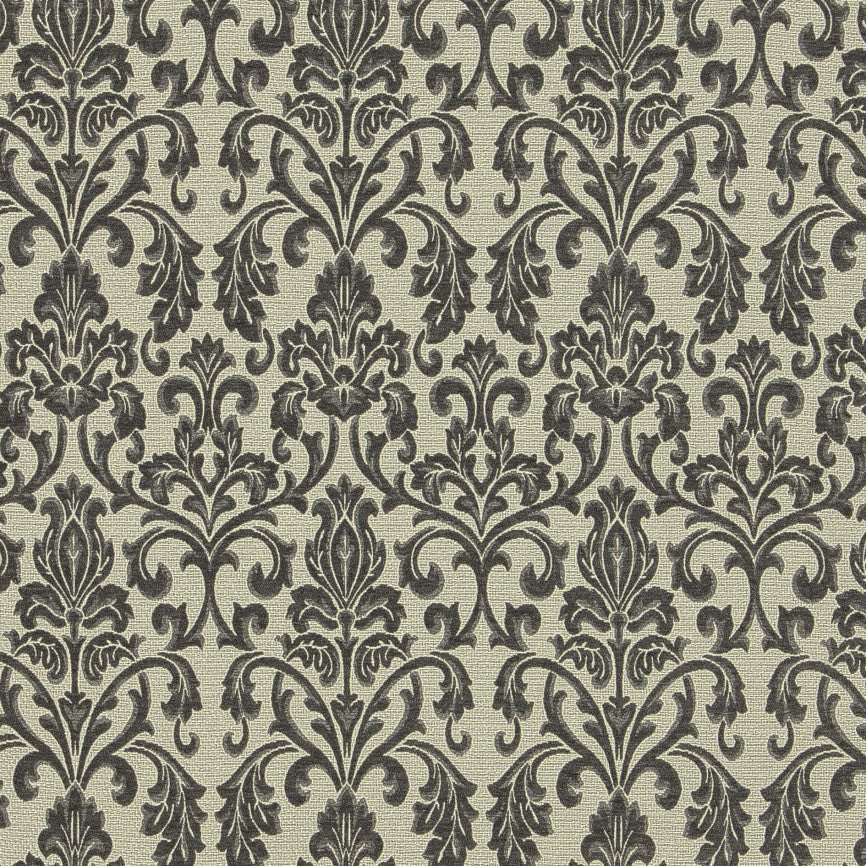 Hotel A Slate by Europatex Designer Fabric Hotel 85% Polyester, 15% Cotton China 50,000 Double Rubs Horizontal: 7 and Vertical: 13 56" - Swanky Fabrics -