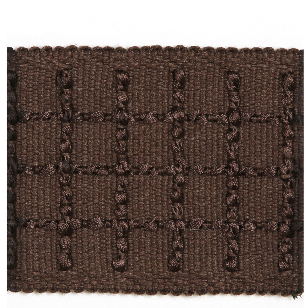 Huanta Brown by Europatex Designer Fabric Helsinki 100% Polyester 3.00 inches - Swanky Fabrics -