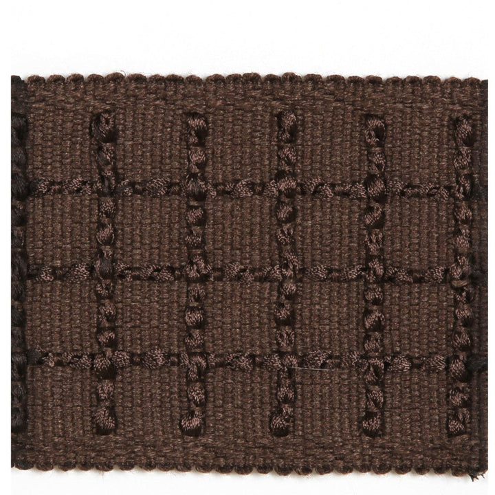 Huanta Brown by Europatex Designer Fabric Helsinki 100% Polyester 3.00 inches - Swanky Fabrics -