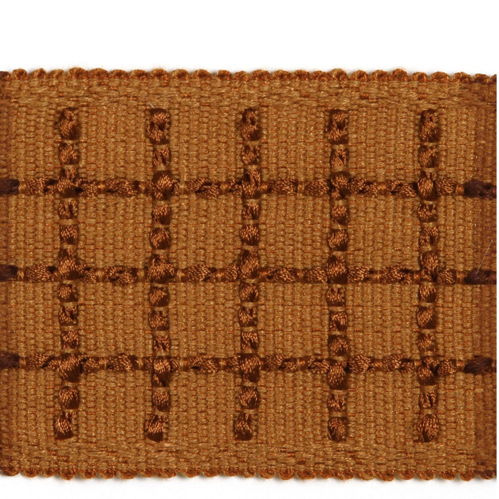 Huanta Rust by Europatex Designer Fabric Helsinki 100% Polyester 3.00 inches - Swanky Fabrics -