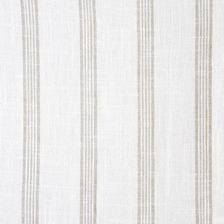 Interstate # 543 Pumice by Maxwell Fabric STRIPES & CHECKS 55% LINEN/45% RAYON CHINA H-3.3" 54" - Fabric Carolina -