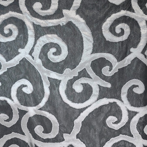 Illuminate # 2603 Anthracite by Maxwell Fabric