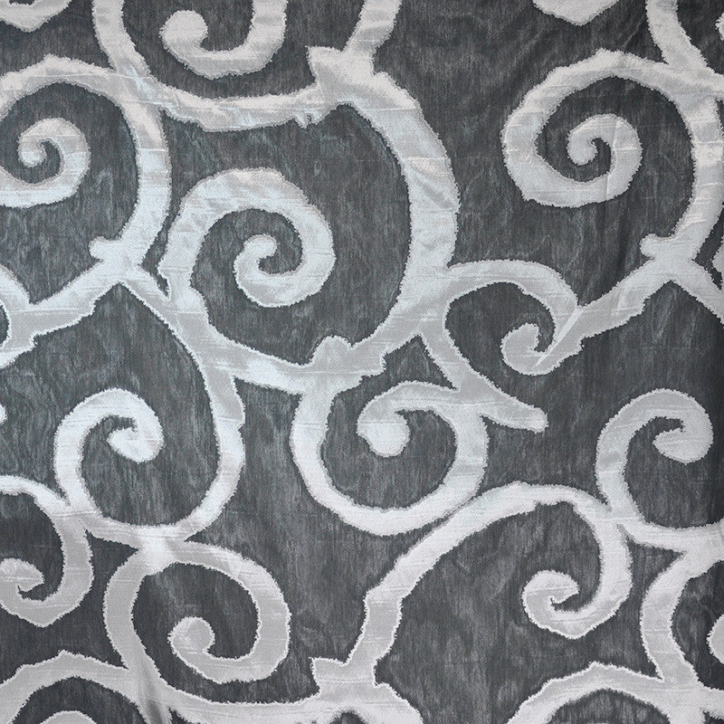 Illuminate # 2603 Anthracite by Maxwell Fabric 100% POLYESTER TURKEY </p><p>Repeat: Horizontal: H-31 and Vertical: V-28 118" - Fabric Carolina -