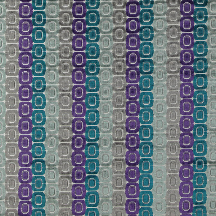 Imagination # 302 Jewel Box by Maxwell Fabric MODERN VELVETS 60% POLYESTER/40% VISCOSE INDIA See sample </p><p>Repeat: Horizontal: 7.1" and Vertical: 2.1" 57" - Fabric Carolina -