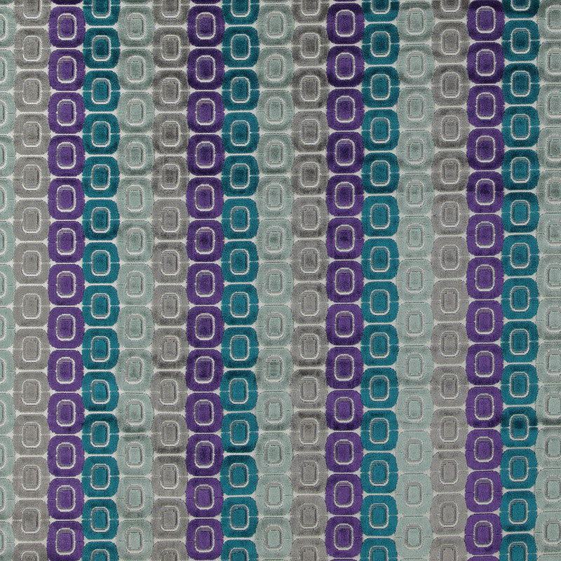 Imagination # 302 Jewel Box by Maxwell Fabric MODERN VELVETS 60% POLYESTER 40% VISCOSE INDIA </p><p>Repeat: Horizontal: H-7.1 and Vertical: V-2.1 57" - Fabric Carolina -