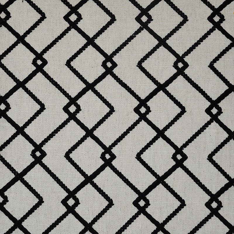 Insets # 455 Raven by Maxwell Fabric COLOR THEORY-VOL.II ROCKSTAR 25% COTTON/25% LINEN
25% VISCOSE/25% POLY - INDIA See sample </p><p>Repeat: Horizontal: 4.7" and Vertical: 6.1" 56.3" - Fabric Carolina -