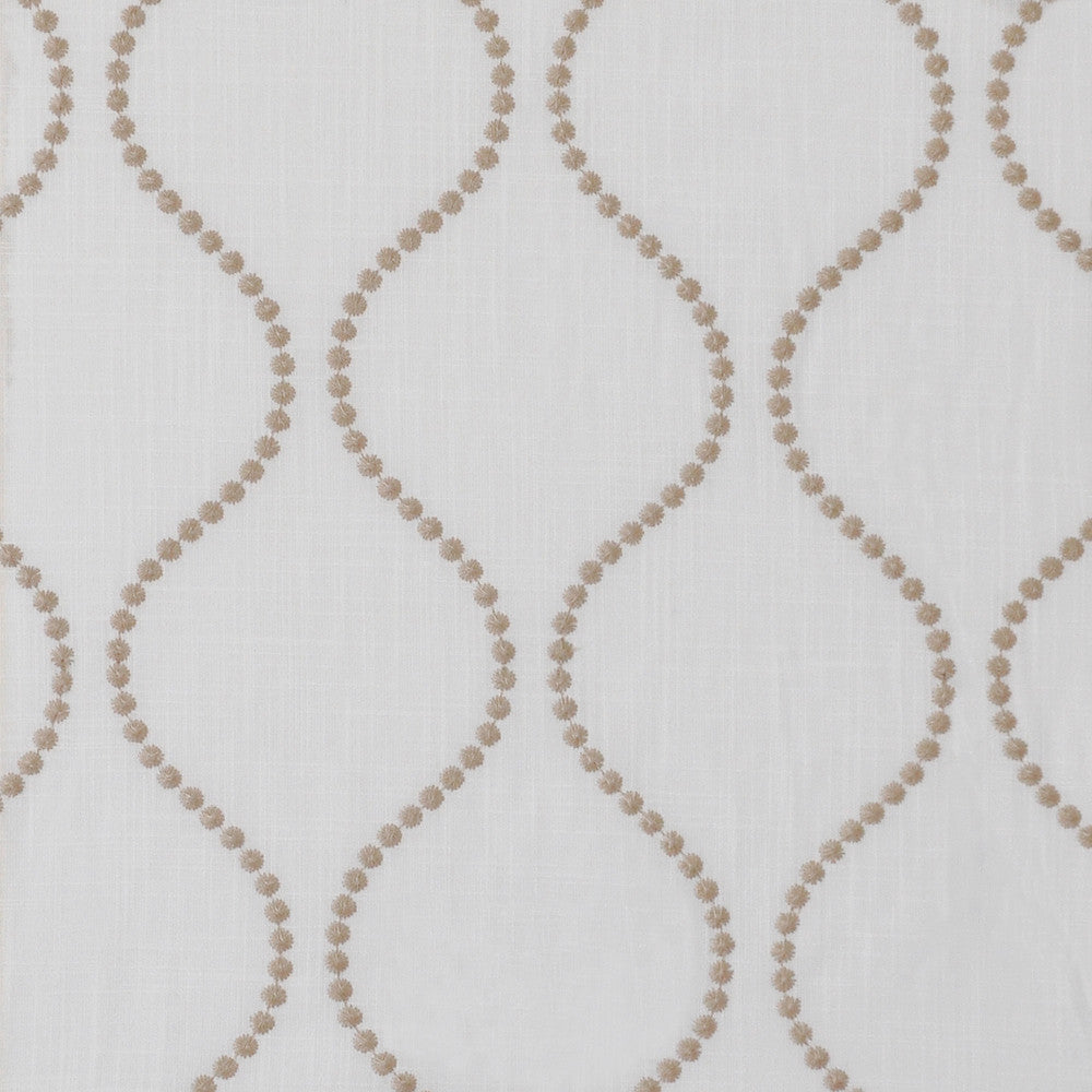 Interstellar # 522 Mocha by Maxwell Fabric COLOR THEORY-VOL.III CHAI 100% POLYESTER
None CHINA See sample </p><p>Repeat: Horizontal: 6" and Vertical: 8" 54"EMB53.5 - Fabric Carolina -