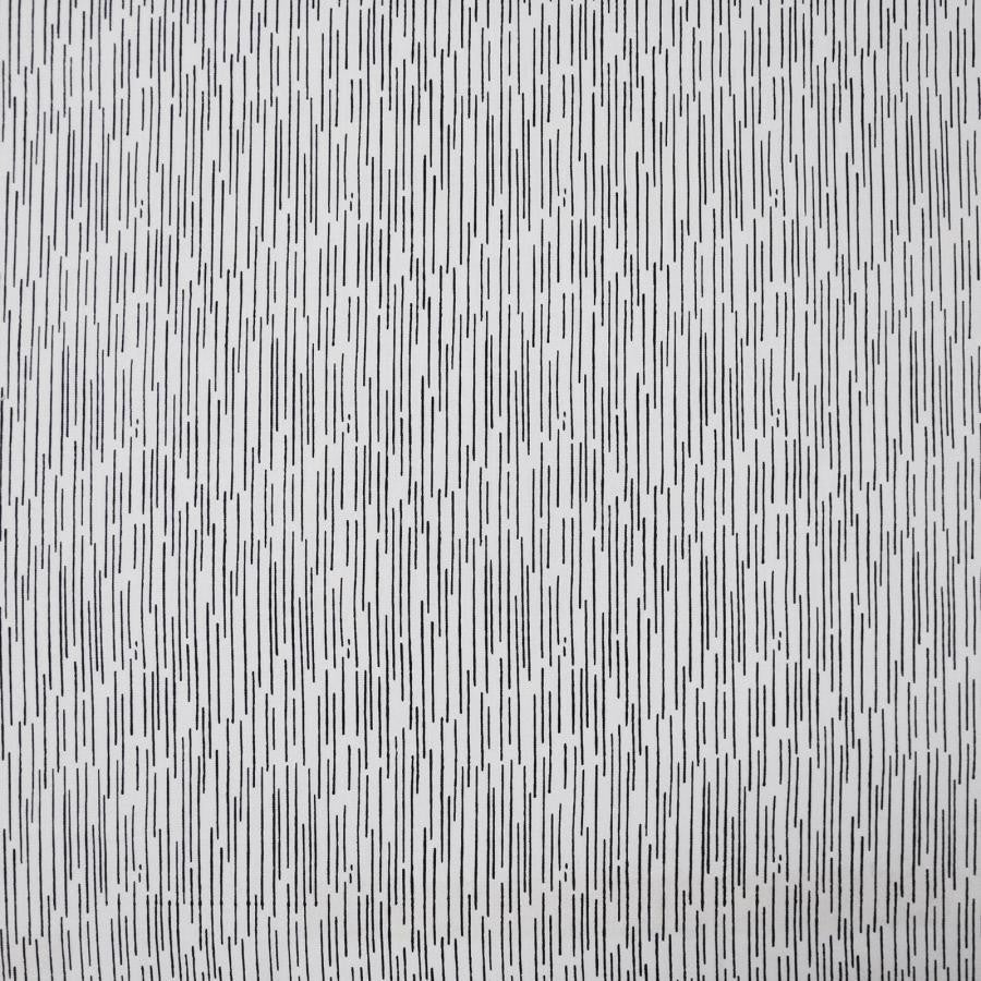 In Motion # 304 Mascara by Maxwell Fabric COLOR WAVES-DOMINO EFFECT 60% POLYESTER/30% COTTON 10% LINEN INDIA V-6"H-4.3" 54" - Fabric Carolina -