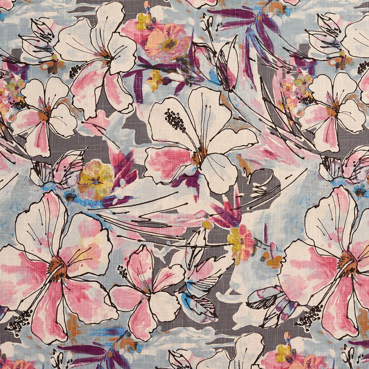 I9400-33 by Charlotte Fabric Online Exclusives 70% Cotton, 30% Linen Asia Exceeds 50,000 Wyzenbeek Rubs (Heavy Duty) Horizontal: 48" x Vertical: 24" 54 Inches - Fabric Carolina -