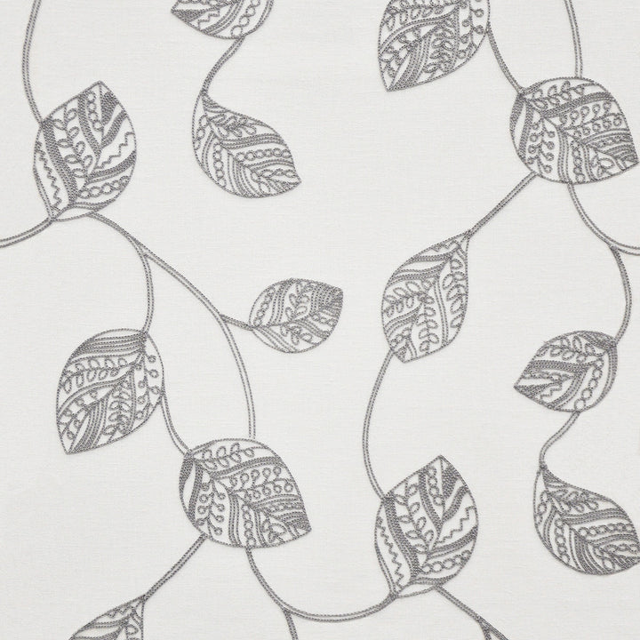 Ivy Arum # 805 Silver by Maxwell Fabric COLOR THEORY-VOL.IV MOONSTONE 71% POLYESTER 29% LINEN
None INDIA </p><p>Repeat: Horizontal: H-17 and Vertical: V-19 54"EMB51.5 - Fabric Carolina -