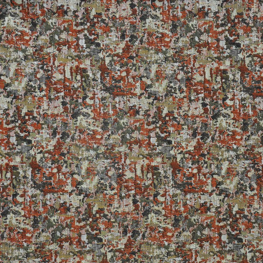 Impressionist # 803 Brick by Maxwell Fabric Performance Wovens-Vol.Iv Boudoir 55% VISCOSE/23% COTTON 14% LINEN/8% POLYESTER TURKEY V-20.5"H-13.75" 54" - Fabric Carolina -