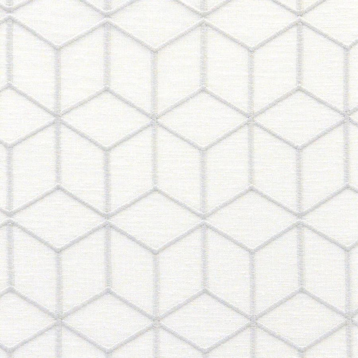 Ithaca # 503 Fog by Maxwell Fabric Sheer Paths 100% POLYESTER TURKEY V-6.5" H-3.25" 118" EMB. WIDTH 107" - Fabric Carolina -