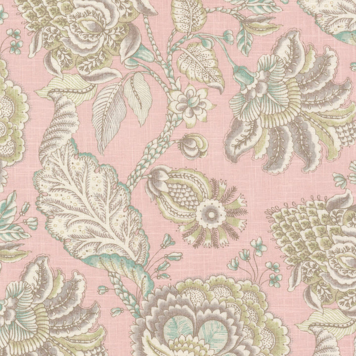 Iceberg 2 Camelia by Stout Fabric Stout Fabric Iceberg 2 CameliaFabric Rainbow Library Ginger/Poppy 55%Lin 45%Svi South Korea </p><p>Repeat: H: 27.25, V: 4.375 55.5 in - Fabric Carolina -