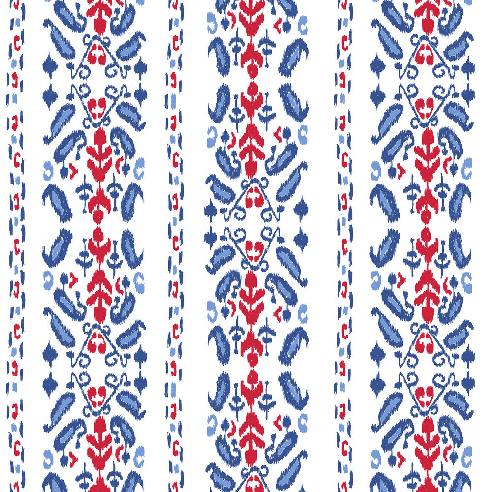 Ikat 1 Federal by Aoc Fabric Aoc Fabric Ikat 1 FederalFabric The Art Of Color Capricorn 53%Lin 35%Cot 12%Nyl Uk </p><p>Repeat: H: 18, V: 15.75 55 in - Fabric Carolina -