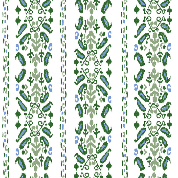 Ikat 2 Grass by Aoc Fabric Aoc Fabric Ikat 2 GrassFabric THE ART OF COLOR CAPRICORN UK </p><p>Repeat: H: 18.000, V: 15.875 55 in - Fabric Carolina -