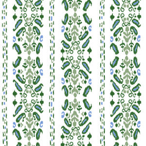 Ikat 2 Grass by Aoc Fabric