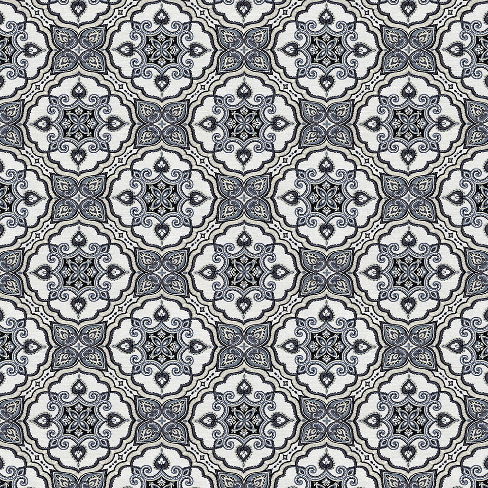 Canasta 3009 Indigo by ABBEYSHEA Fabric N/A 100% Polyester China </p><p>Repeat: Horizontal: and Vertical: 59" (149 cm) - Fabric Carolina -