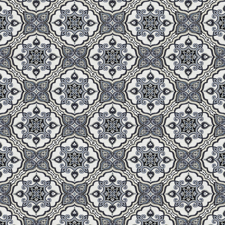 Canasta 3009 Indigo by ABBEYSHEA Fabric N/A 100% Polyester China </p><p>Repeat: Horizontal: and Vertical: 59" (149 cm) - Fabric Carolina -