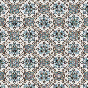 Canasta 34 Turquoise by ABBEYSHEA Fabric