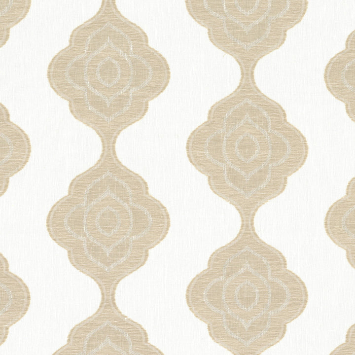 Imporo 1 Biscuit by Stout Fabric Stout Fabric Imporo 1 BiscuitFabric Color My Window Toast/Eggshell 64%Lin 25%Pol 11%Cot India </p><p>Repeat: H: 13.75, V: 9.125 54 in - Fabric Carolina -