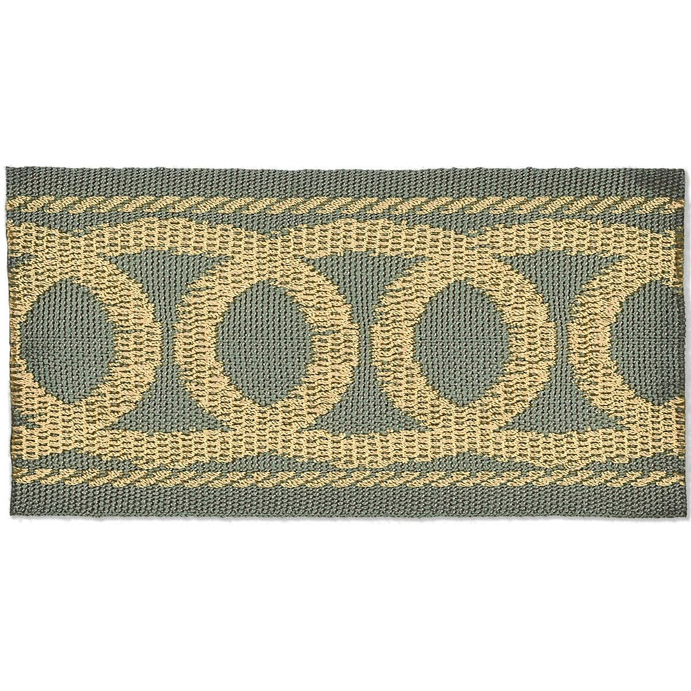 Improvise 1 Pewter by Stout Trim HARMONY TRIM 57%POL 43%SVI CHINA Horizontal: 0 and Vertical: 0 2 in - Fabric Carolina -