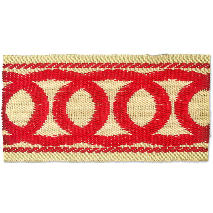 Improvise 3 Cherry by Stout Trim HARMONY TRIM 57%POL 43%SVI CHINA </p><p>Repeat: 0 2 in - Fabric Carolina -