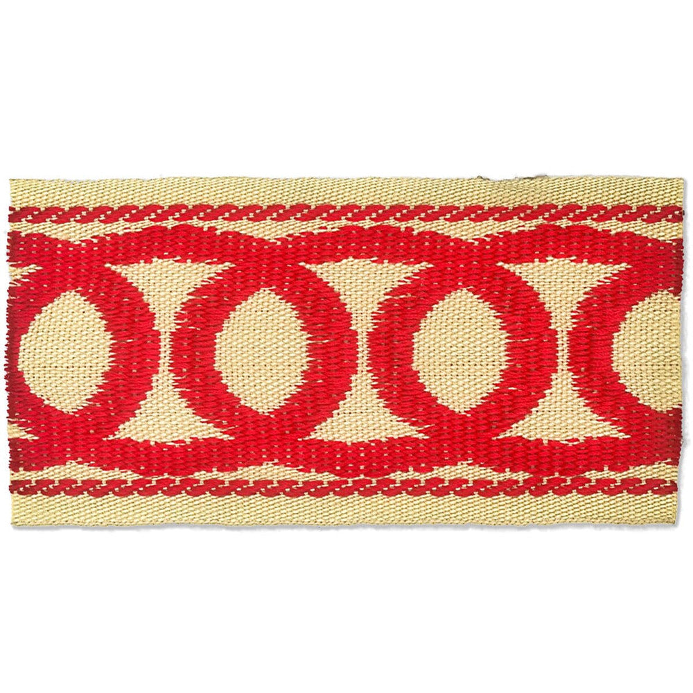 Improvise 3 Cherry by Stout Trim HARMONY TRIM 57%POL 43%SVI CHINA MARTINDALE WEAR TEST (HEAVY DUTY) Horizontal: 0.000 and Vertical: 0.000 2 in - Fabric Carolina -