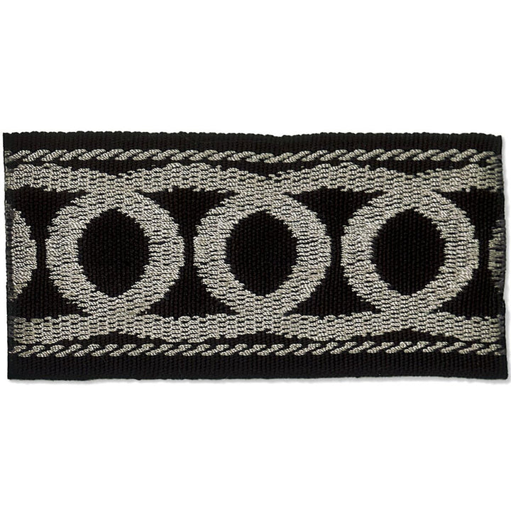 Improvise 5 Coal by Stout Trim HARMONY TRIM 57%POL 43%SVI CHINA Horizontal: 0 and Vertical: 0 2 in - Fabric Carolina -