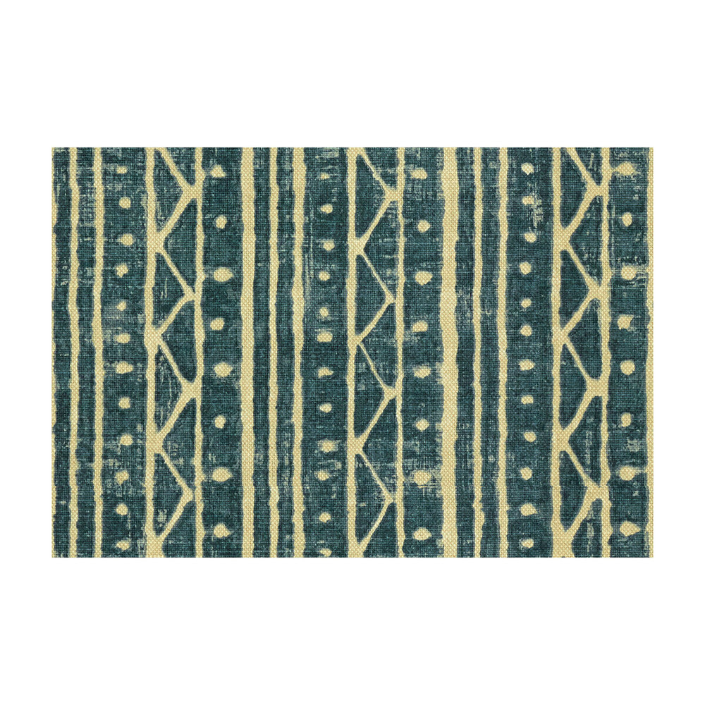 Indican-516 by Kravet Design Fabric INDIGO LINEN - 51%;COTTON - 49% Belgium MEDIUM Horizontal: 18 and Vertical: 12.5 54 - Fabric Carolina -