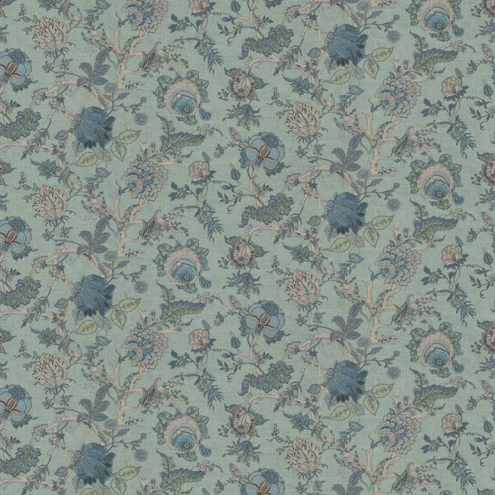 Ingham 1 Turquoise by Stout Fabric Stout Fabric Ingham 1 TurquoiseFabric Comfortable Living Marine/Bay 100%Lin Spain </p><p>Repeat: H: 26.875, V: 1.625 59 in - Fabric Carolina -
