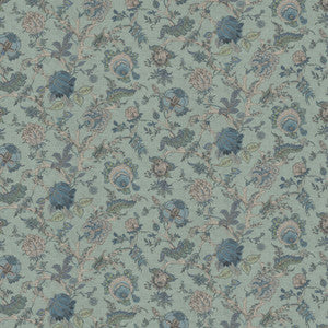 Ingham 1 Turquoise by Stout Fabric
