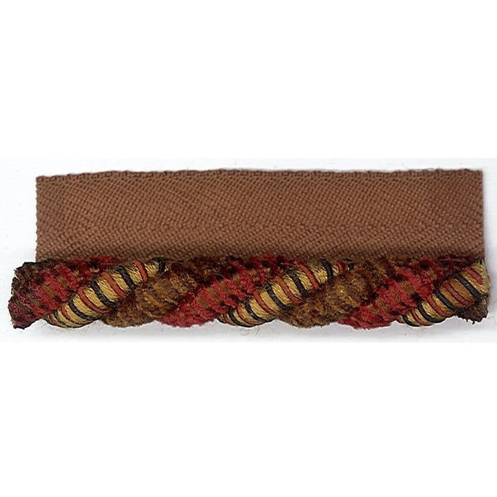 Inglewood 8 Brandy by Stout Trim Just Cords 48% Spun Viscose 43% Cotton 9% Polyester CHINA Horizontal: 0 and Vertical: 0 0.38 in - Fabric Carolina -