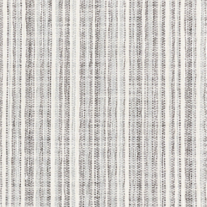 Inherit 3 Carbon by Stout Designer Fabric JUST STRIPES NATURAL/CHARCOAL 100%POL CHINA Horizontal: 0.000 and Vertical: 9.000 57 in - Swanky Fabrics -